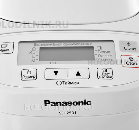    Panasonic SD-2501 WTS