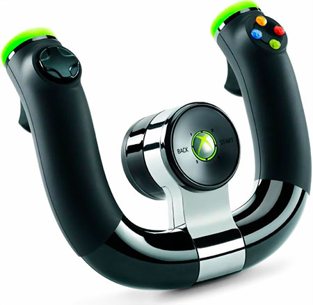   Microsoft Xbox 360 Wireless Speed Wheel (2ZJ-00003)