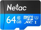   microSD Netac P500, 64 GB (NT02P500STN-064G-S)