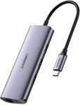 USB- 4  1 () Ugreen 3 x USB 3.0 RJ45 (60718)