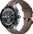 - Xiaomi Watch 2 Pro, Silver Case with Brown Leather Strap, M2234W1 (BHR7216GL)