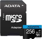   ADATA MICRO, SDXC, 256 GB, W/AD (AUSDX256GUICL10A1-RA1)