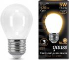  GAUSS LED Filament  OPAL E27 5W 420lm 2700K 105202105  10