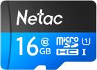   microSD Netac P500, 16 GB +  (NT02P500STN-016G-R)