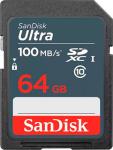   Sandisk Ultra [SDXC U1 64 Gb 100 Mb/s]