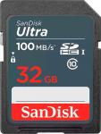   Sandisk Ultra [SDHC U1 32 Gb 100 Mb/s]