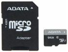   ADATA microSDXC Class 10 64 GB + SD adapter (AUSDX 64 GUICL 10-RA1)