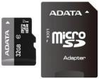   ADATA microSDHC Class 10 32 GB + SD adapter (AUSDH 32 GUICL 10-RA1)