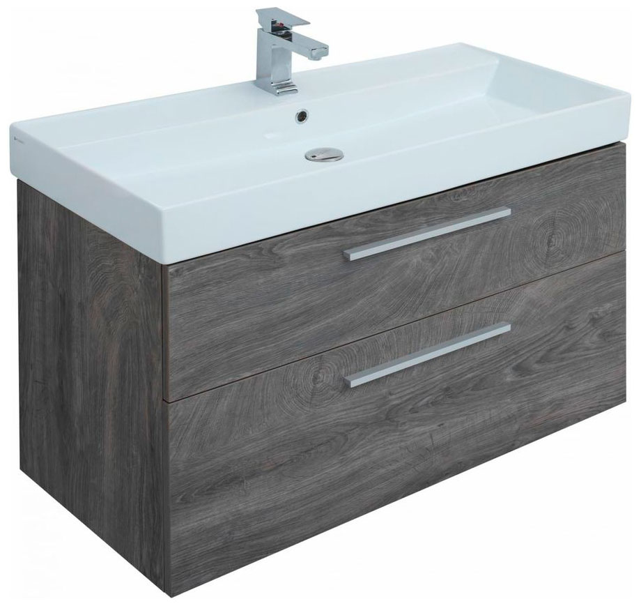 Тумба под раковину Aquanet Nova 100 дуб рошелье, 2 ящика венге/черный (00243658)
Тумба под раковину Aquanet Nova 100 дуб рошелье, 2 ящика венге/черный (00243658)