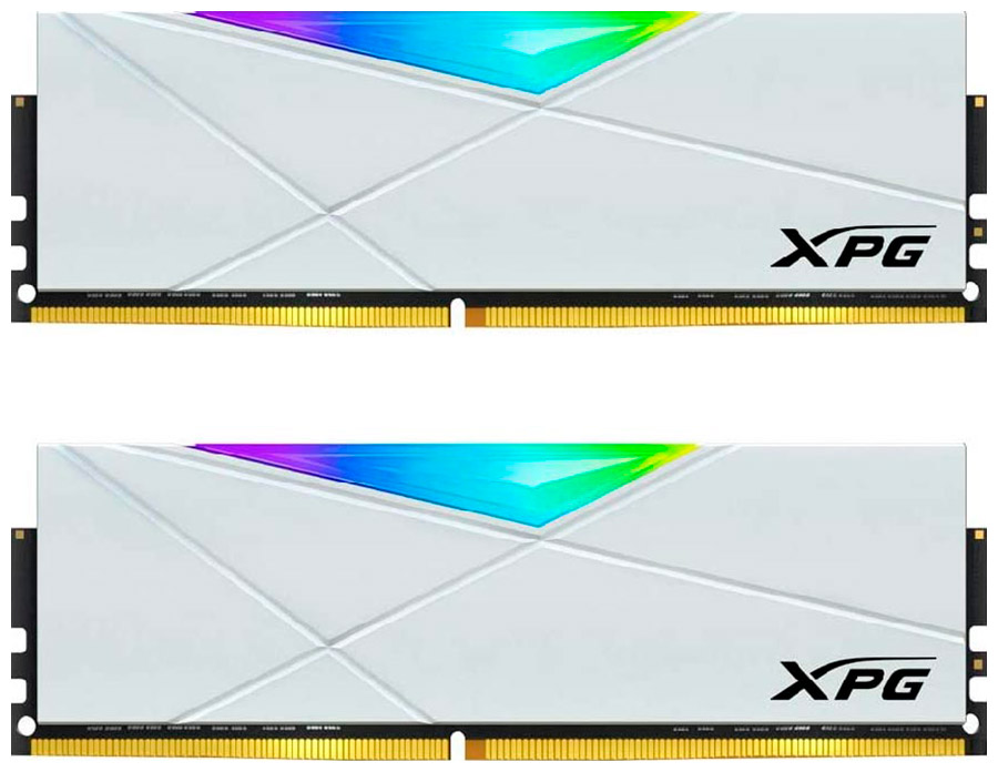 Оперативная память Adata DDR4 32GB (2x16GB) 3200MHz XPG SPECTRIX D50 RGB (AX4U320016G16A-DW50), Белый
Оперативная память Adata DDR4 32GB (2x16GB) 3200MHz XPG SPECTRIX D50 RGB (AX4U320016G16A-DW50), Белый