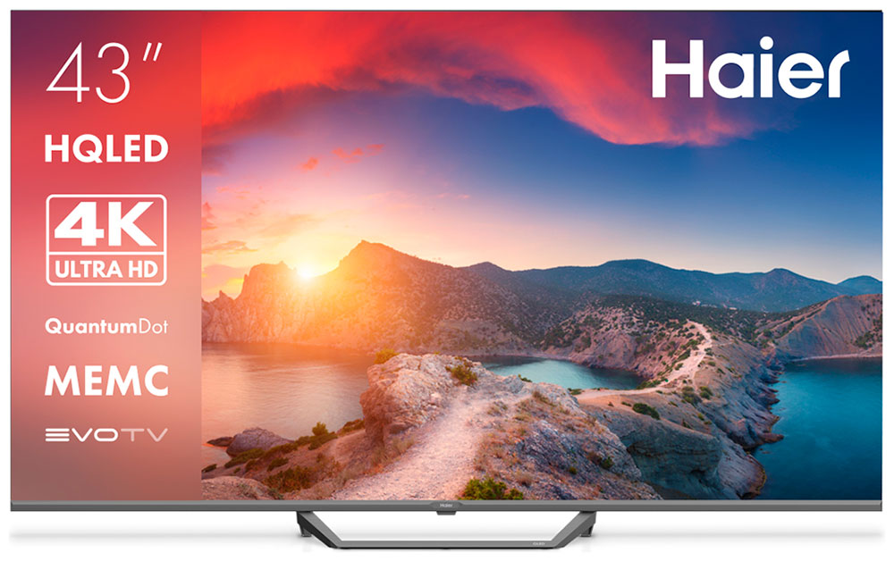 Телевизор Haier 43 Smart TV S2 Pro, Черный
Телевизор Haier 43 Smart TV S2 Pro, Черный