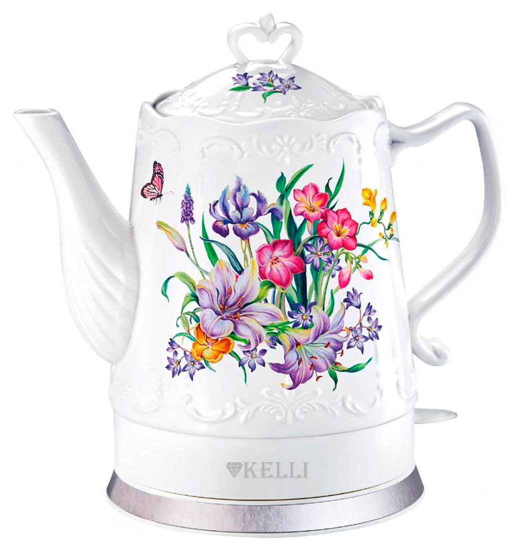 Чайник электрический Kelli KL-1421, 1.7 л, керамический, Белый
Чайник электрический Kelli KL-1421, 1.7 л, керамический, Белый