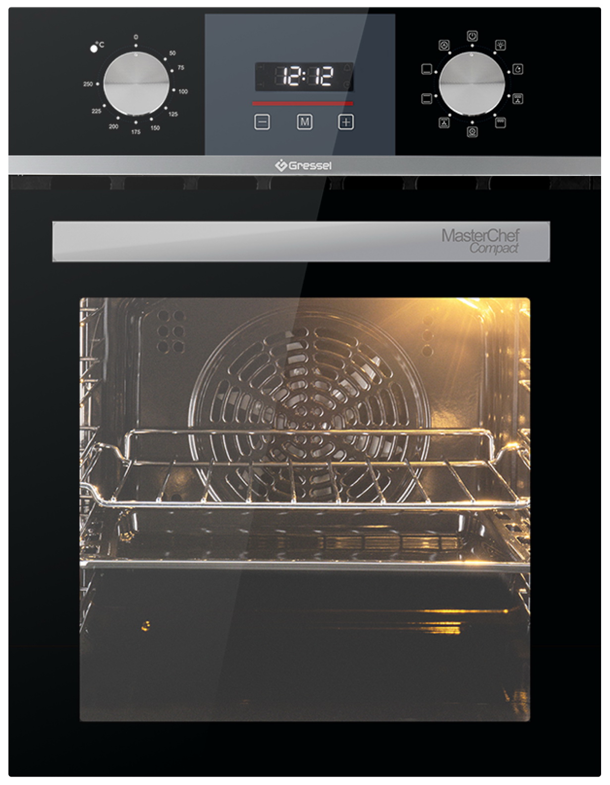 Электрический духовой шкаф Gressel U4ES59011, Черный
Электрический духовой шкаф Gressel U4ES59011, Черный