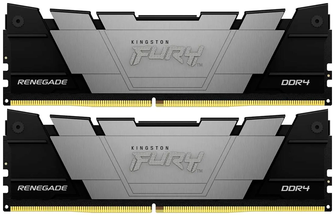 Оперативная память Kingston DDR4 16GB (2x8GB) 4266MHz FURY Renegade Black (KF442C19RB2K2/16), Черный/серый
Оперативная память Kingston DDR4 16GB (2x8GB) 4266MHz FURY Renegade Black (KF442C19RB2K2/16), Черный/серый