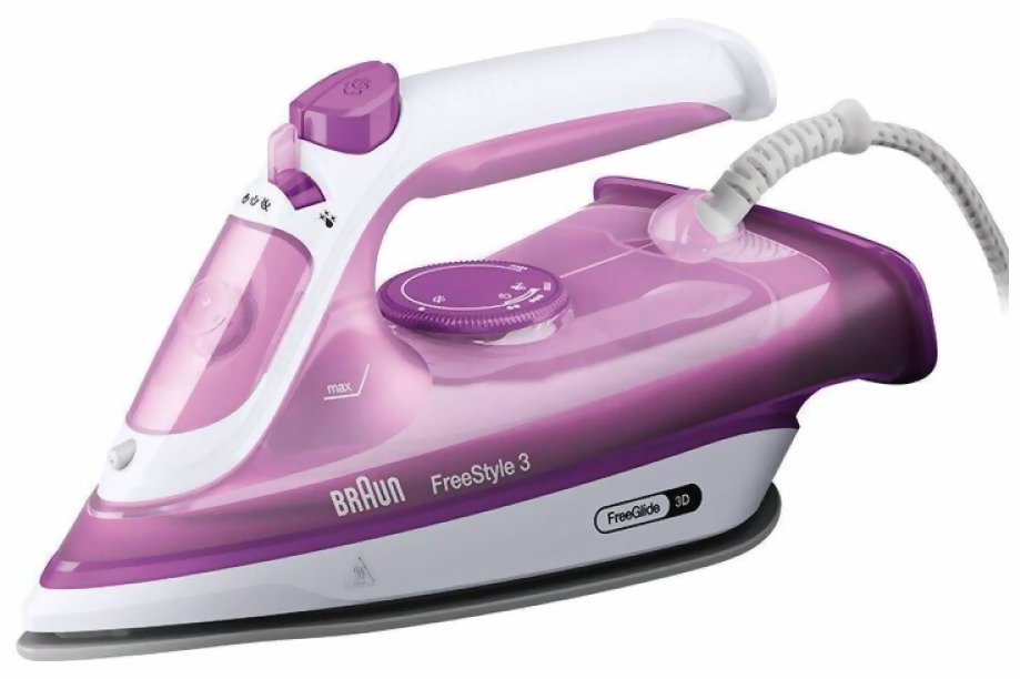 Утюг Braun FI3124PU, Белый/пурпурный
Утюг Braun FI3124PU, Белый/пурпурный