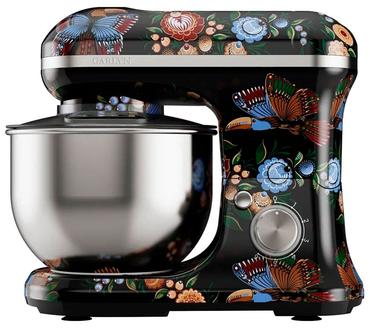 Миксер планетарный Garlyn Flower Grace S-700, Черный/рисунок
Миксер планетарный Garlyn Flower Grace S-700, Черный/рисунок