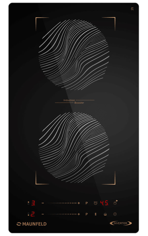 Электрическая варочная панель Maunfeld CVI292S2BBKF Inverter, Черный
Электрическая варочная панель Maunfeld CVI292S2BBKF Inverter, Черный