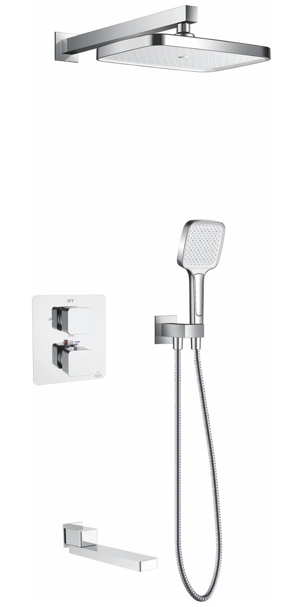 Душевая система Rose R15F, белый (R1595F), Белый/хром
Душевая система Rose R15F, белый (R1595F), Белый/хром