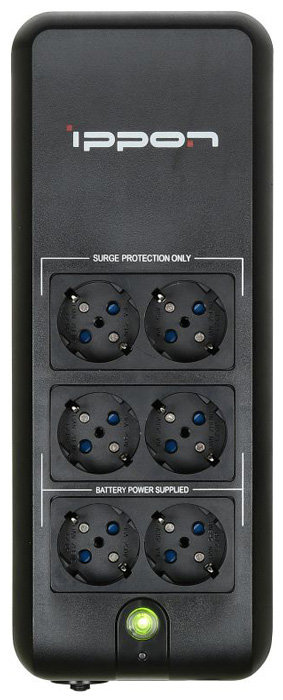 Источник бесперебойного питания Ippon Back Verso 400 200 Вт, 400 ВА, черный
Источник бесперебойного питания Ippon Back Verso 400 200 Вт, 400 ВА, черный