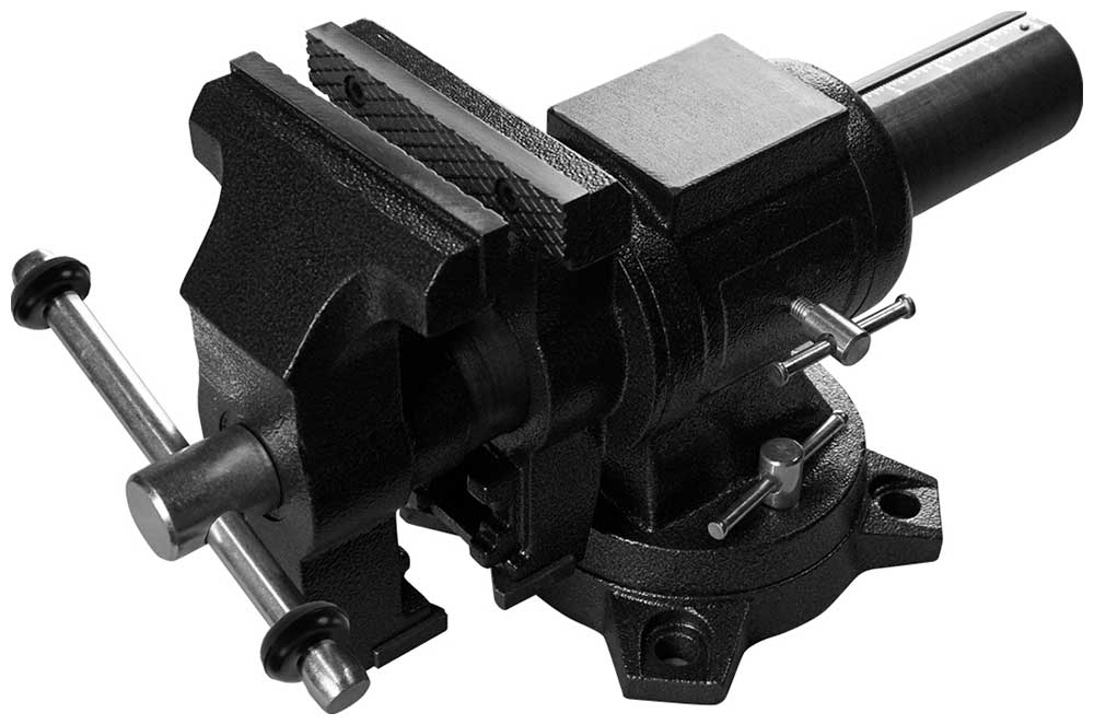 Тиски чугунные поворотные в 2-х плоскостях с трубным зажимом и наковальней Berger "БАЛЬДР" 125 мм BG1340
Тиски чугунные поворотные в 2-х плоскостях с трубным зажимом и наковальней Berger "БАЛЬДР" 125 мм BG1340