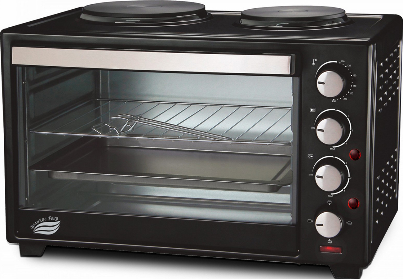 Жарочный шкаф Великие реки Днепр-2, мощность 3300 Вт, 2 конфорки, 30 л, 2 противня, Черный
Жарочный шкаф Великие реки Днепр-2, мощность 3300 Вт, 2 конфорки, 30 л, 2 противня, Черный