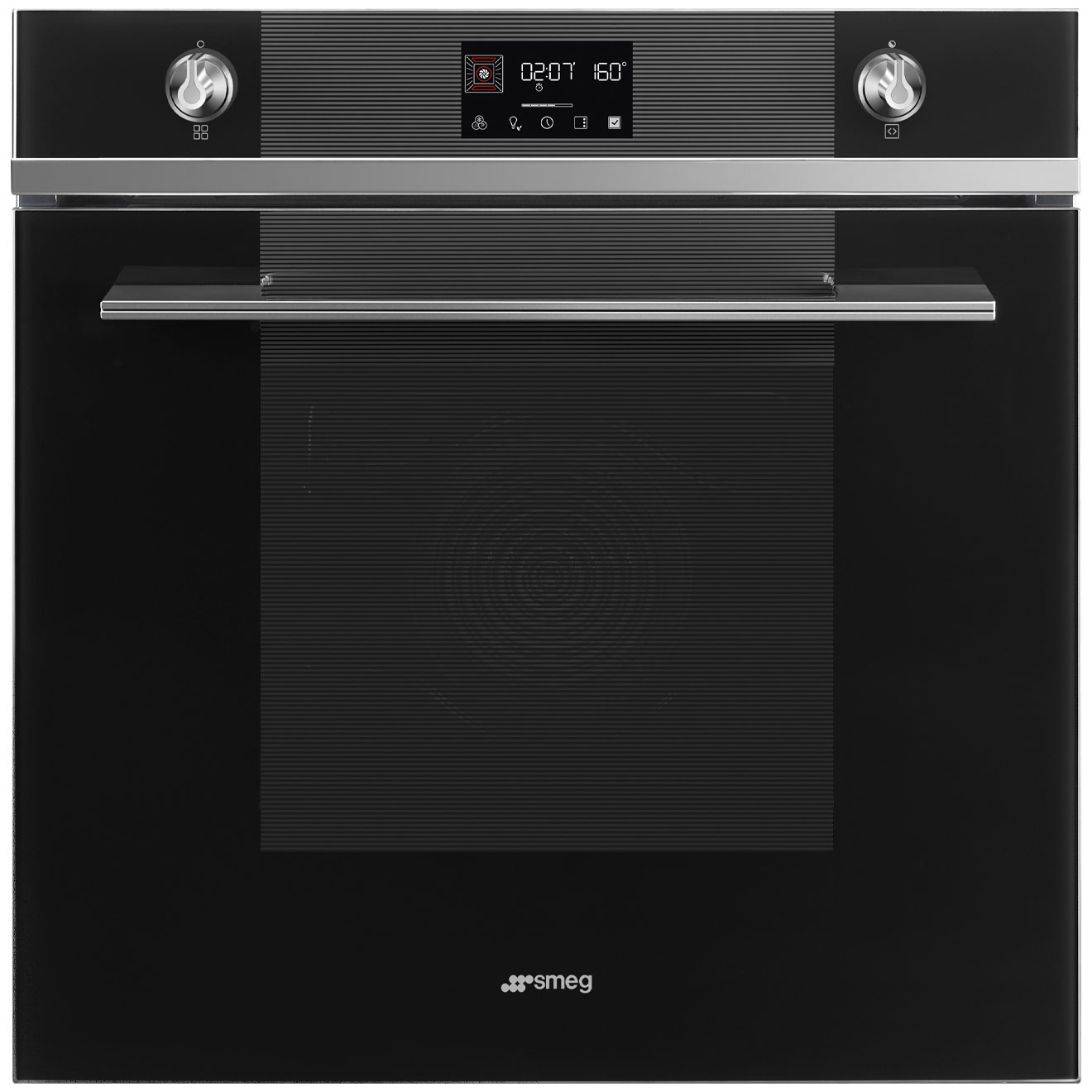 Электрический духовой шкаф Smeg SO6102TN, Черный
Электрический духовой шкаф Smeg SO6102TN, Черный