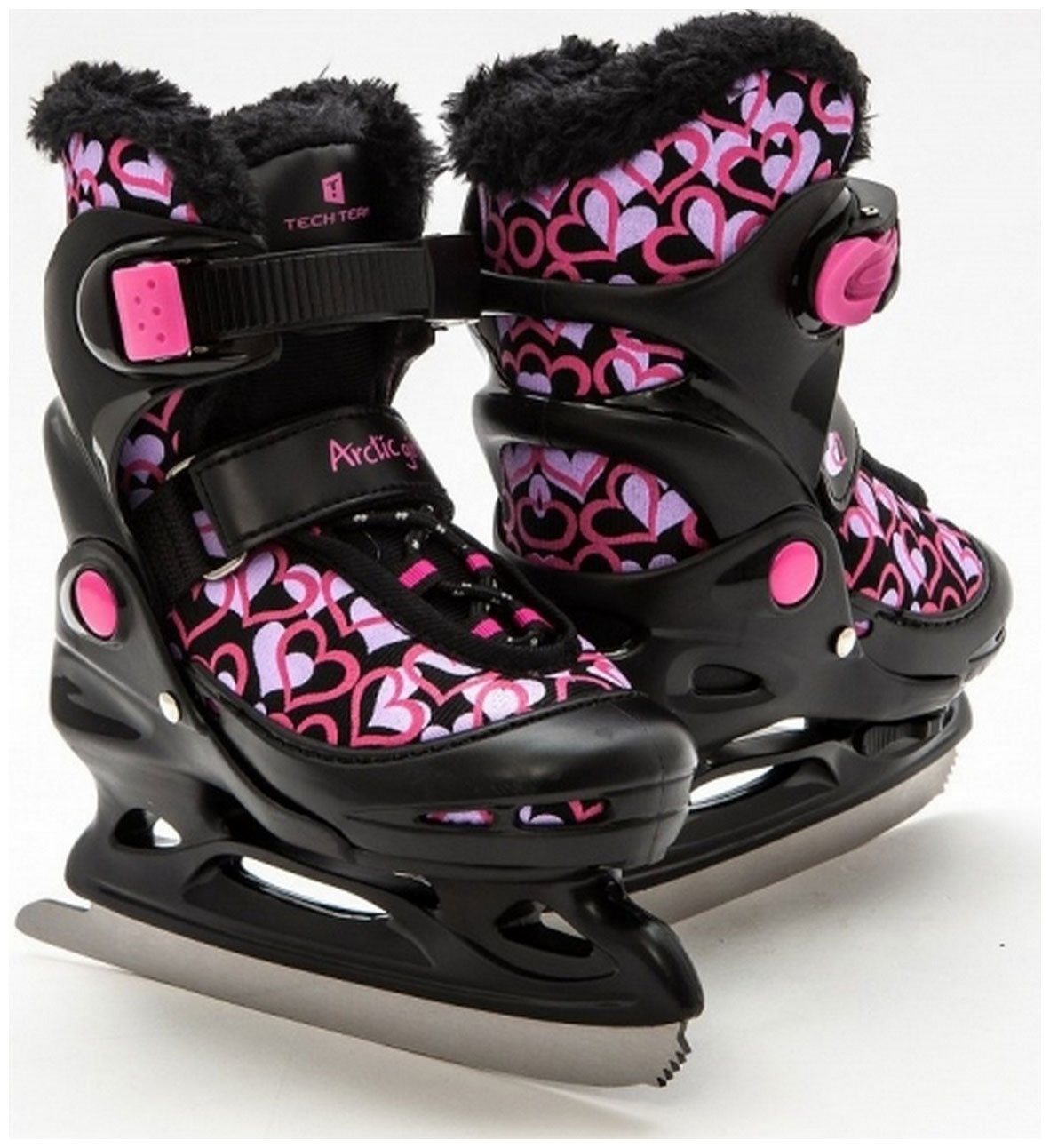 Коньки детские раздвижные TechTeam Arctic GIRL, р.38-41 (L) 2023, Черный/розовый
Коньки детские раздвижные TechTeam Arctic GIRL, р.38-41 (L) 2023, Черный/розовый