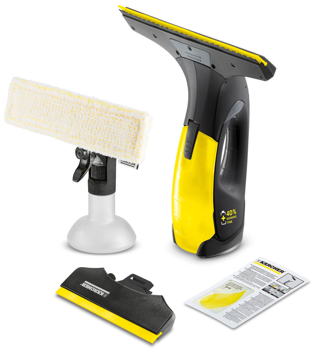 Мойщик окон Karcher WV 2 Black Edition, 16334250, Желтый/черный
Мойщик окон Karcher WV 2 Black Edition, 16334250, Желтый/черный