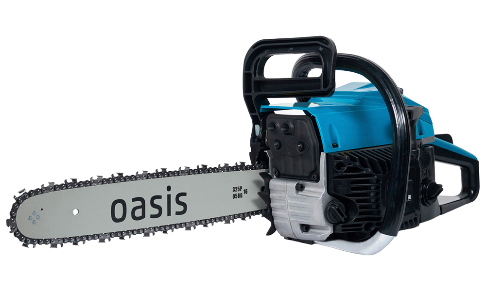 Бензиновая цепная пила Oasis GS-18, Черный/голубой
Бензиновая цепная пила Oasis GS-18, Черный/голубой