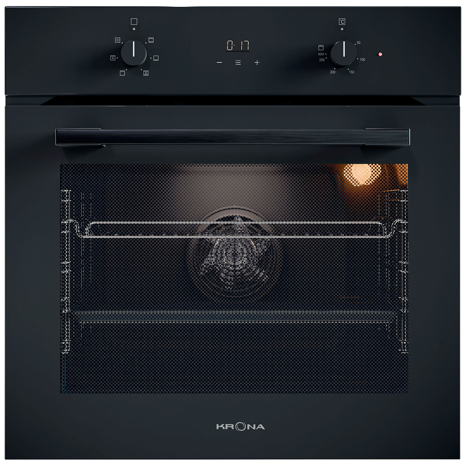 Электрический духовой шкаф Krona MAGNETE 60 BL/BL, Черный
Электрический духовой шкаф Krona MAGNETE 60 BL/BL, Черный