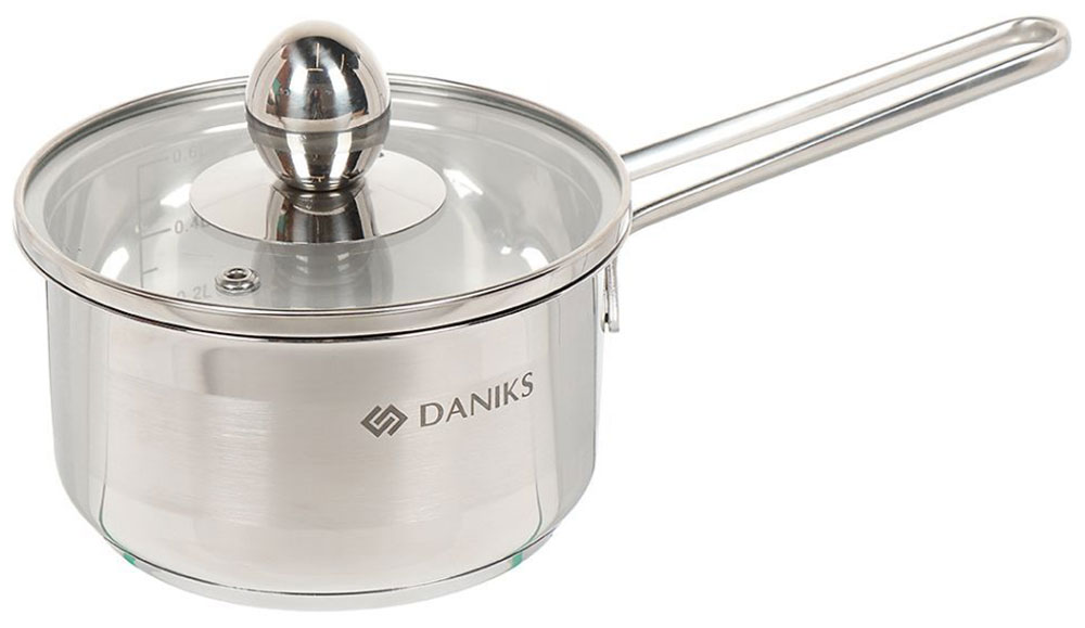 Ковш с крышкой Daniks GS-01311-12SP 0.8 л
Ковш с крышкой Daniks GS-01311-12SP 0.8 л