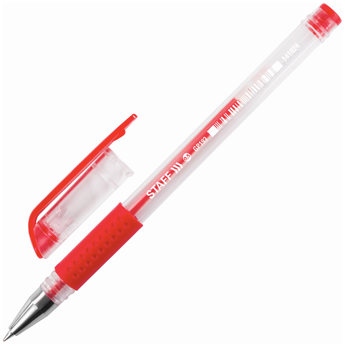 Ручка гелевая Staff EVERYDAY GP-193, красная, выгодный комплект 12 штук, линия 0.35 мм (880734), Красный
Ручка гелевая Staff EVERYDAY GP-193, красная, выгодный комплект 12 штук, линия 0.35 мм (880734), Красный