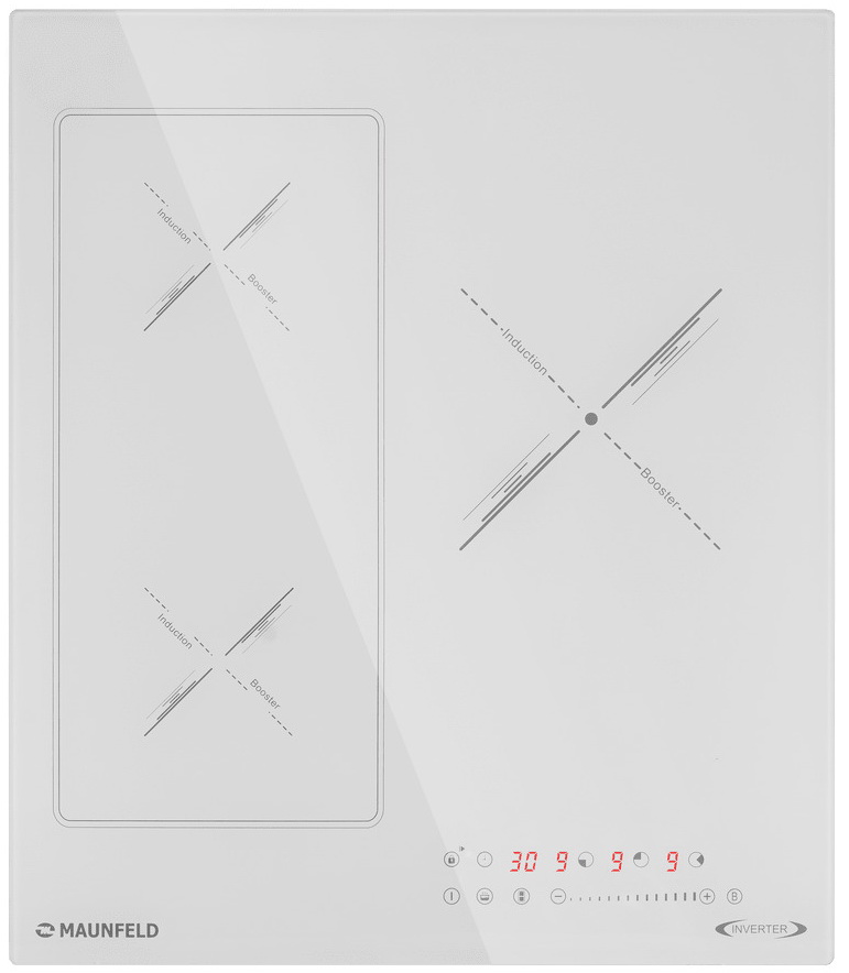 Электрическая варочная панель Maunfeld CVI453SBWHA Inverter, Белый
Электрическая варочная панель Maunfeld CVI453SBWHA Inverter, Белый