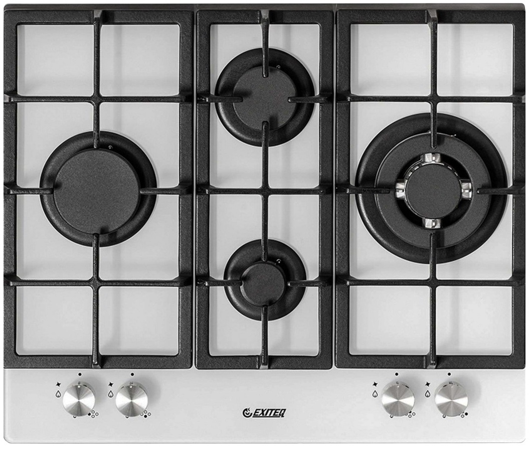 Газовая варочная панель Exiteq PF 640 STGW-E/A, Белый
Газовая варочная панель Exiteq PF 640 STGW-E/A, Белый