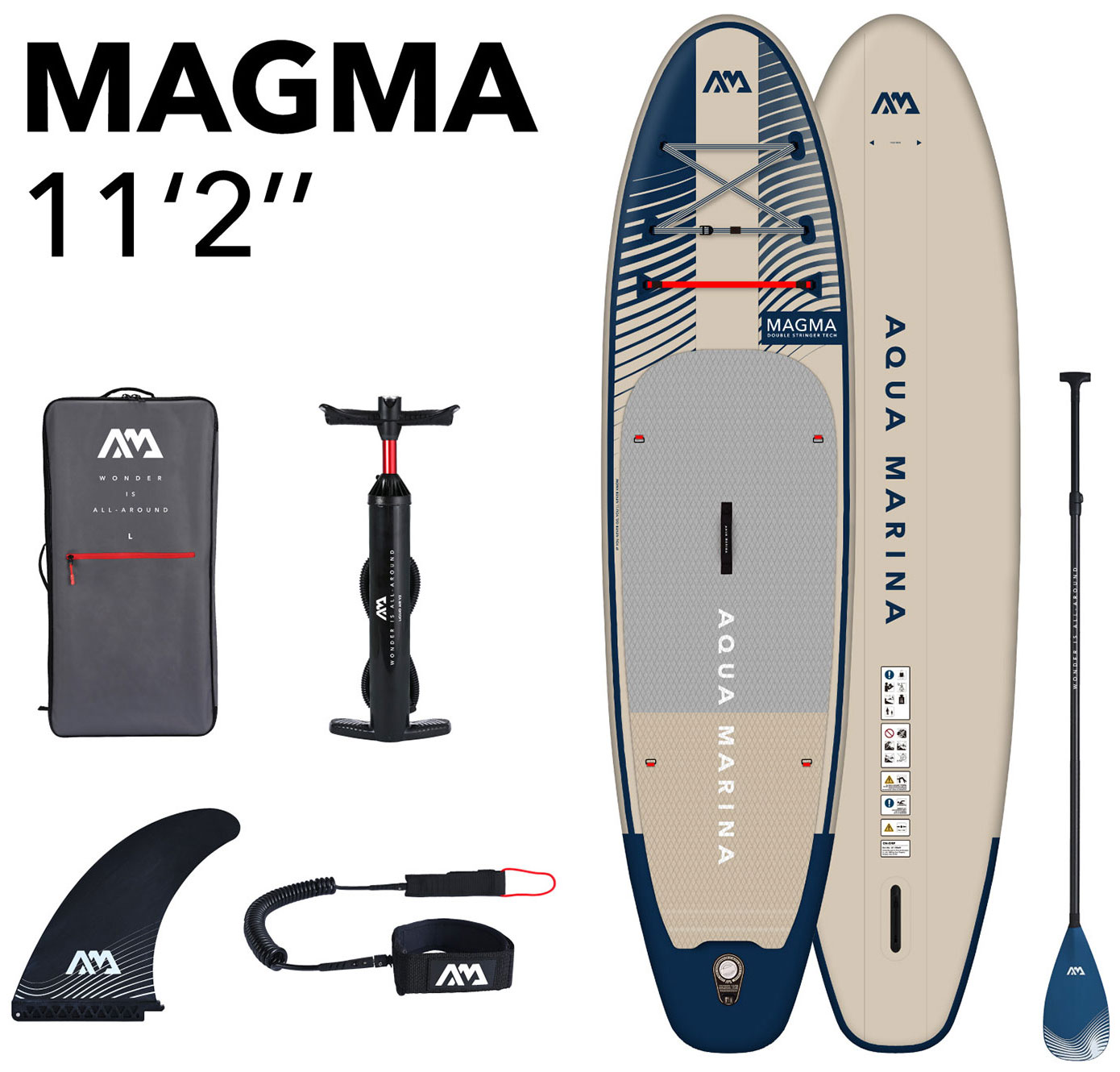 SUP-доска Aqua Marina Magma, 340х84х15 см, насос, весло, лиш, киль, ремнабор, сумка, до 150 кг (BT-23MAP), Синий/бежевый
SUP-доска Aqua Marina Magma, 340х84х15 см, насос, весло, лиш, киль, ремнабор, сумка, до 150 кг (BT-23MAP), Синий/бежевый