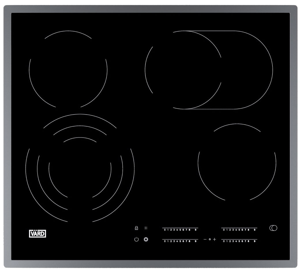 Электрическая варочная панель Vard VHC6464X, Черный
Электрическая варочная панель Vard VHC6464X, Черный