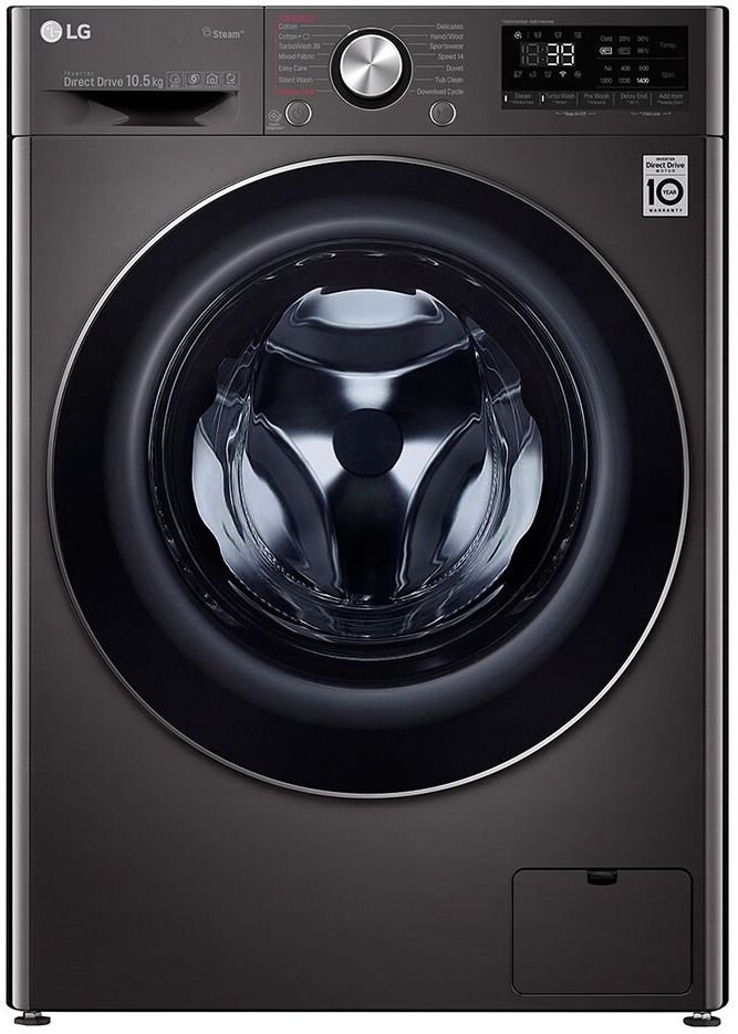 Стиральная машина LG F4V9RWP2E, Черная сталь
Стиральная машина LG F4V9RWP2E, Черная сталь