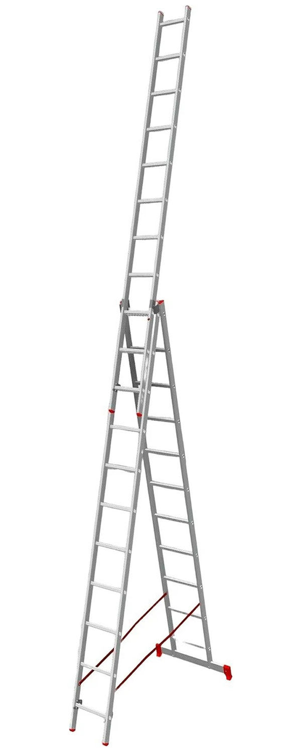 Лестница алюминиевая Startul PRO, 3-х секц., 275/709/290 см, 3х11 ступ., 16.6 кг (ST9942-11)
Лестница алюминиевая Startul PRO, 3-х секц., 275/709/290 см, 3х11 ступ., 16.6 кг (ST9942-11)