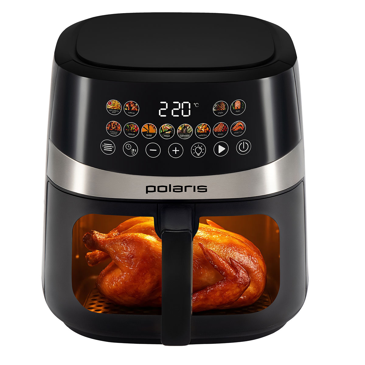 Аэрогриль Polaris PAF 8005W, WIFI, IQ Home, черный
Аэрогриль Polaris PAF 8005W, WIFI, IQ Home, черный