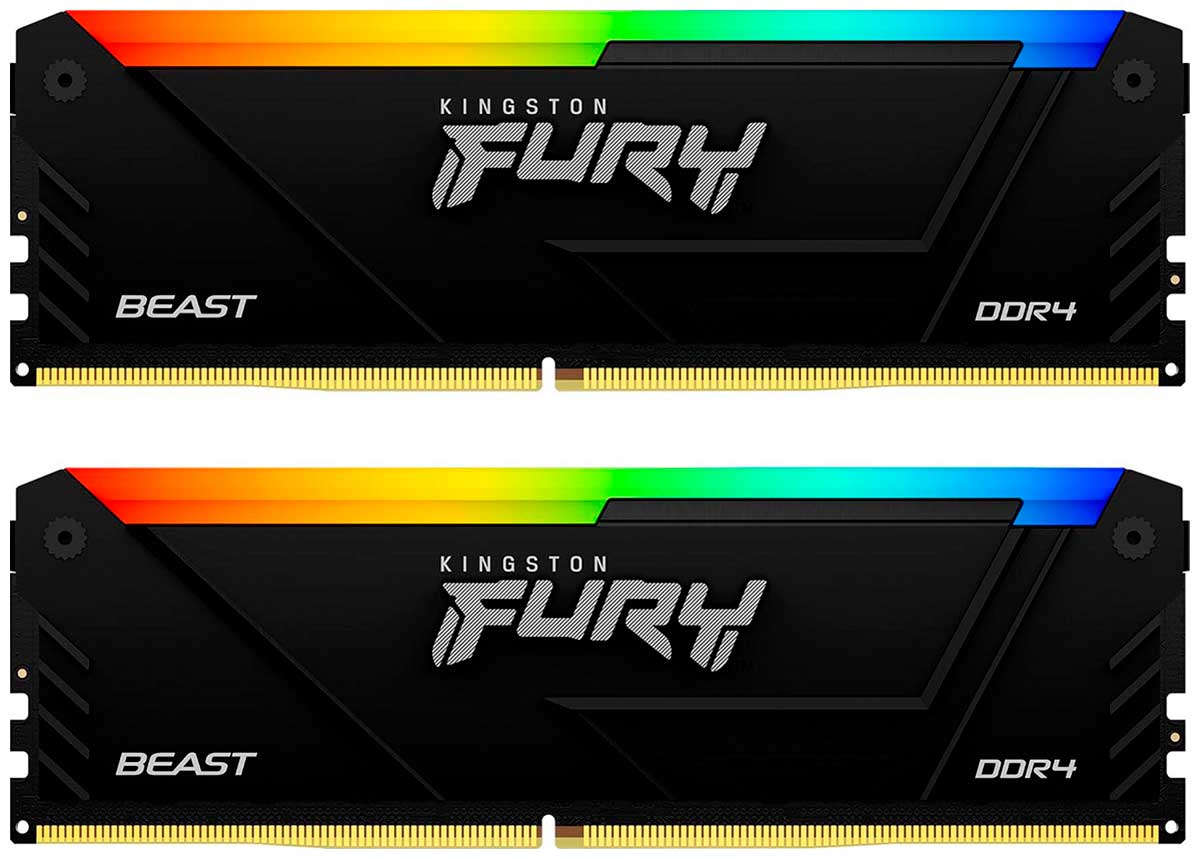Оперативная память Kingston DDR4 32GB (2x16GB) 3200MHz FURY Beast RGB (KF432C16BB2AK2/32), Черный
Оперативная память Kingston DDR4 32GB (2x16GB) 3200MHz FURY Beast RGB (KF432C16BB2AK2/32), Черный