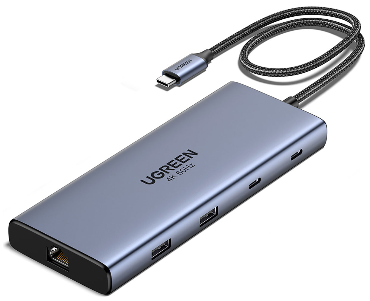 USB концентратор (хаб) Ugreen CM639, 10 в 1: USB-C - USB-A 3.2+USB-A 3.0+2*USB-C 3.2+2*HDMI+RJ45 Gigabit+SD TF +PD 4Kх60Гц, серый (45380)
USB концентратор (хаб) Ugreen CM639, 10 в 1: USB-C - USB-A 3.2+USB-A 3.0+2*USB-C 3.2+2*HDMI+RJ45 Gigabit+SD TF +PD 4Kх60Гц, серый (45380)