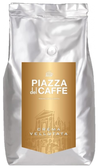 Кофе зерновой Piazza del Caffe Crema Vellutata 1кг
Кофе зерновой Piazza del Caffe Crema Vellutata 1кг