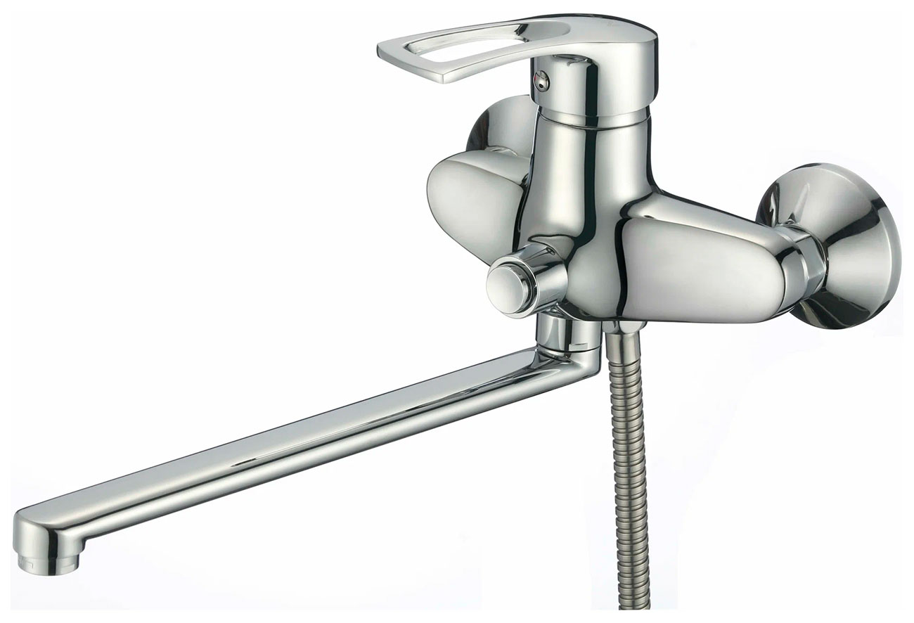 Смеситель для ванны D-Lin D146422-5, хром, Xром
Смеситель для ванны D-Lin D146422-5, хром, Xром