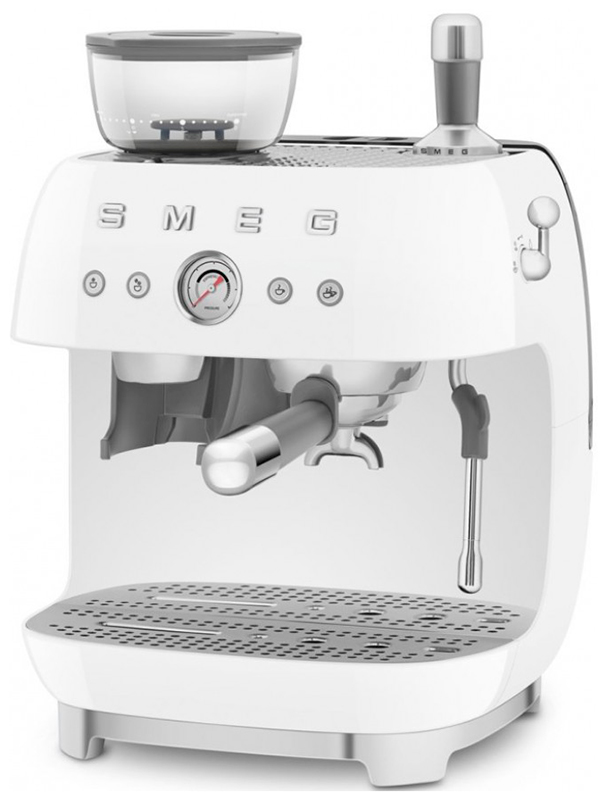 Кофеварка эспрессо Smeg EGF03WHEU, цвет белый
Кофеварка эспрессо Smeg EGF03WHEU, цвет белый