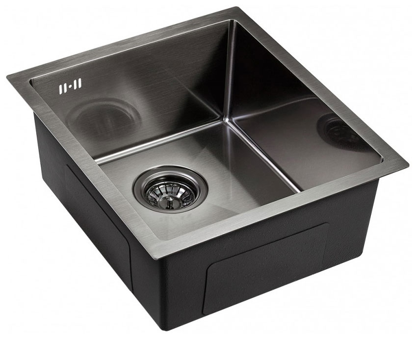 Кухонная мойка Emar EMB-130 PVD Nano Dark, Черный
Кухонная мойка Emar EMB-130 PVD Nano Dark, Черный