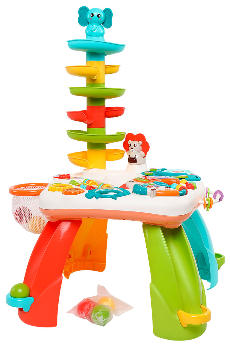 Развивающий игровой центр Everflo Fun Time Table HS0470884, Разноцветный
Развивающий игровой центр Everflo Fun Time Table HS0470884, Разноцветный