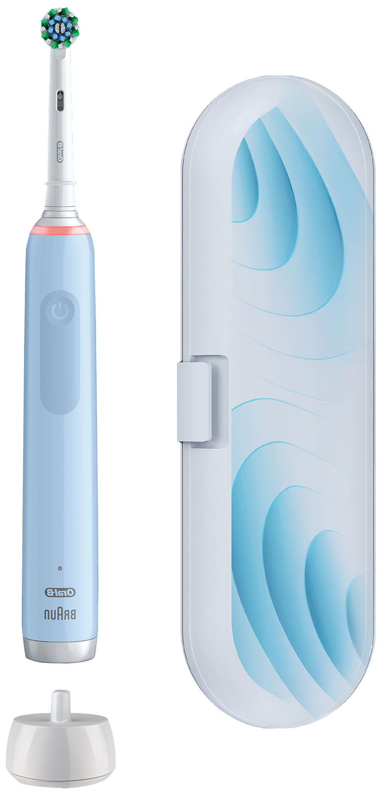 Электрическая зубная щетка Oral-B Pro 3/D505.513.3PRO+чехол, Голубой
Электрическая зубная щетка Oral-B Pro 3/D505.513.3PRO+чехол, Голубой