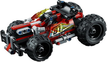 Конструктор Lego Technic: Красный гоночный автомобиль 42073