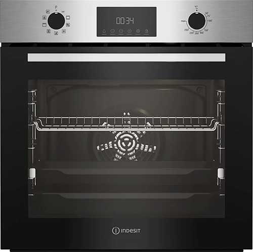 Электрический духовой шкаф Indesit IFE 3841 J IX, Черный
Электрический духовой шкаф Indesit IFE 3841 J IX, Черный