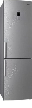 Двухкамерный холодильник LG GA-B 489 ZVSP led панели lg 32se3b b
